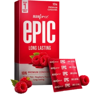 Manforce Epic Pleasure Long Lasting Premium Condom 10