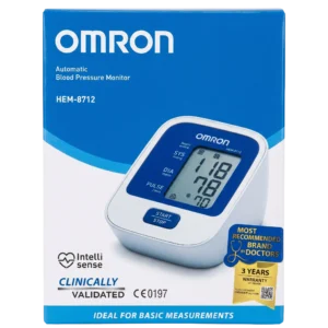 OMRON blood pressure monitor