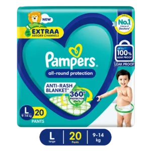 Pampers L Size (20 Pcs) diaper
