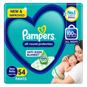 Pampers Medium (M) Size 54- diapers