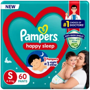 Pampers Small Size (S) 60-count diaper